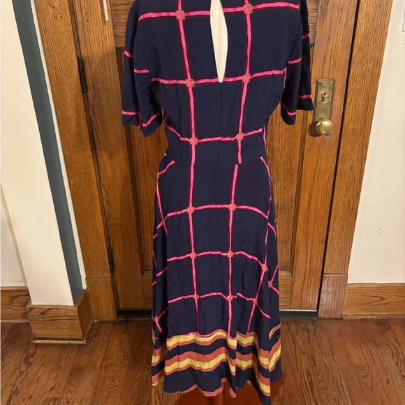 Anthropologie HD in Paris window pane handkerchief dress size 4 - Picture 6 of 6